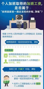 廣州地區加班工資是否屬于國家規定的補貼、津貼