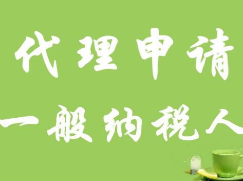 廣州一般納稅人申請